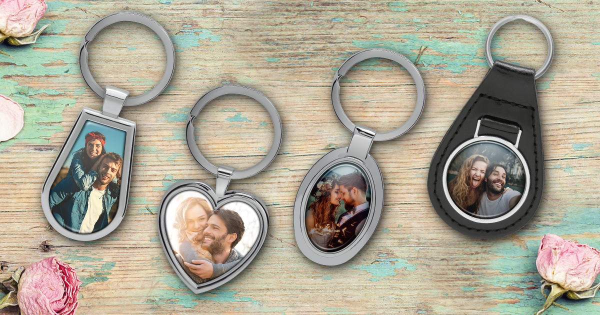 -Schlüsselanhänger mit Foto