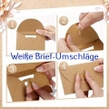 Bild 7 von Geschenkkarten-Umschlag mit Herzverschluss